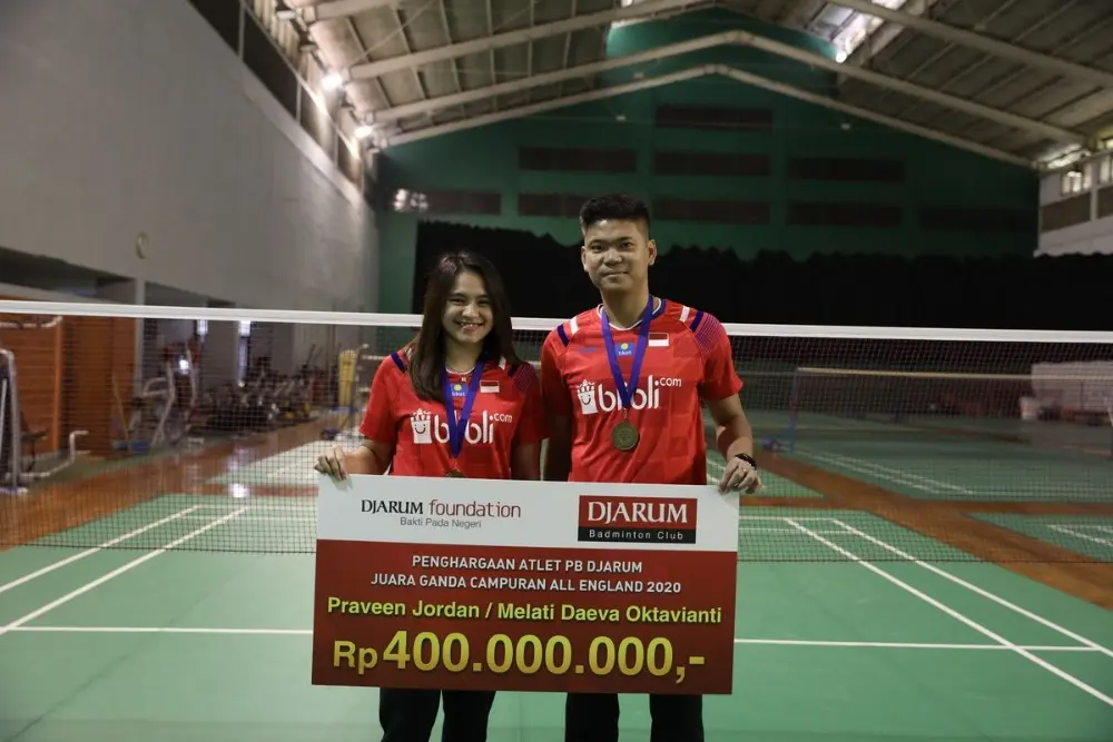 Boyong Gelar Juara All England 2020, Praveen/Melati Diguyur Bonus Rp 450 Juta