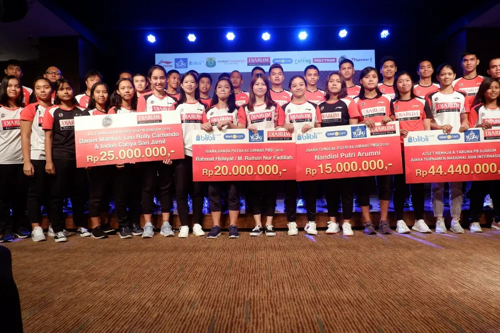 Award Young Athletes PB Djarum Achievement 2019 Motivating Young Athletes, PB Djarum Returns Bonus Back