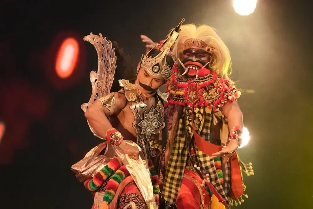 Indonesian Super Hero Gatot Kaca Celebrates Asia's Largest Social Investment Meeting