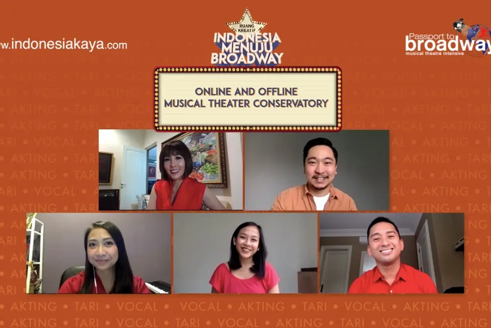 INDONESIA TOWARDS BROADWAY 2021 PRESENTS THE FIRST ONLINE & OFFLINE MUSICAL THEATER CONSERVATORY IN INDONESIA