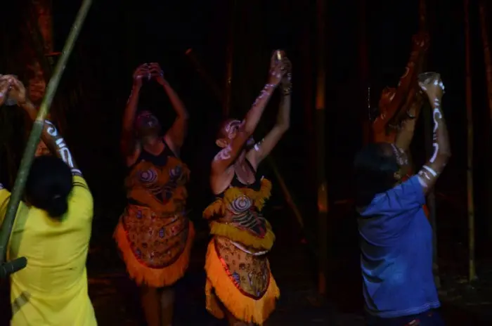 Theater Lab Performance entitled Mata Air Mata in Manokwari kota