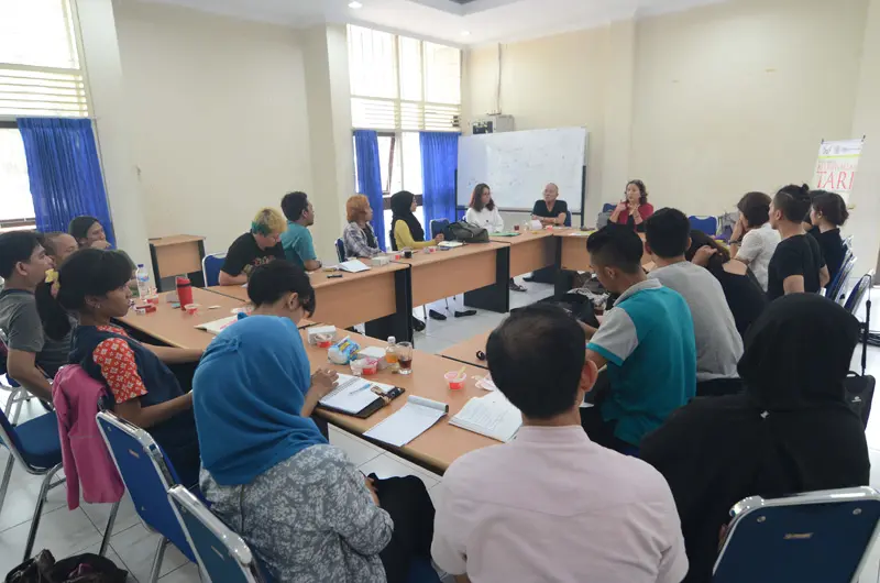 Indonesian Dance Festival activity "Dance Curatorial Training"