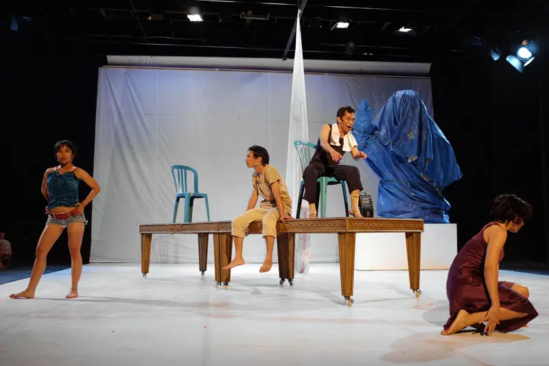 "The Eternal is Time. We are Eternal", by Teater Garasi/Garasi Performance Institute