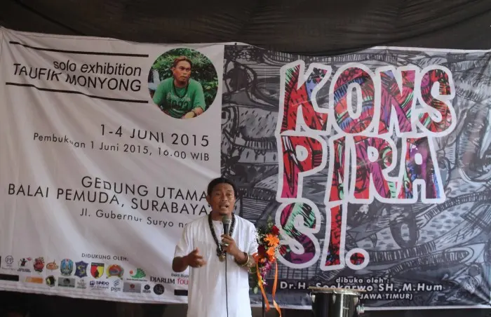Art Exhibition by Taufik Monyong