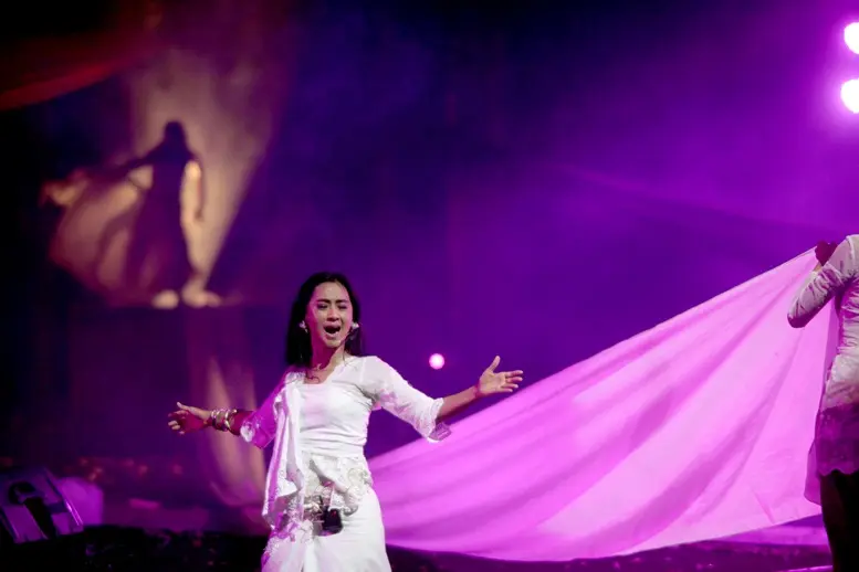 Live Theatrical Music Performance Ayu Laksmi-Svara Semesta, Ayu Laksmi Unites with the Universe