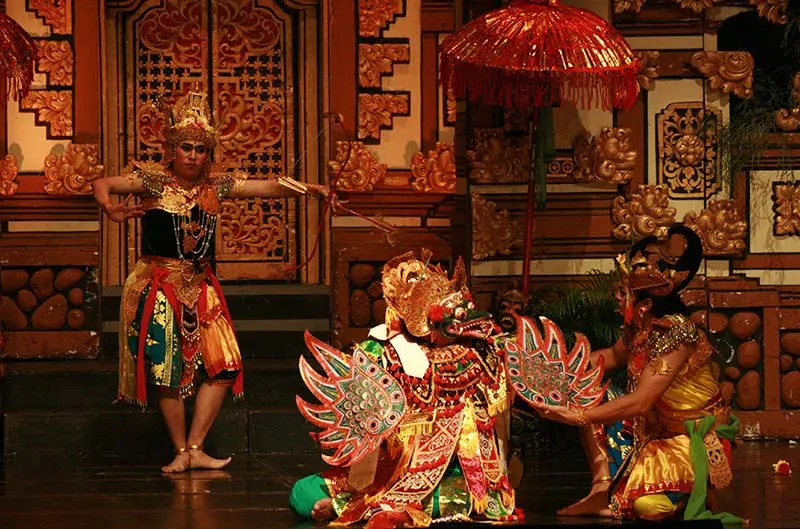 Balinese Puppet "Rama Sinta"