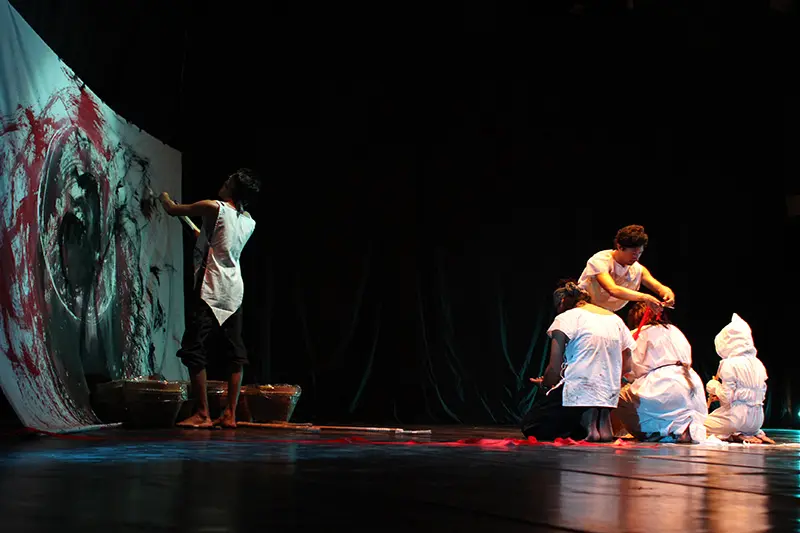 Jagongan Wagen and the 2014 Fine Arts Room, the Bagong Kussudiardja Art Padepokan Program