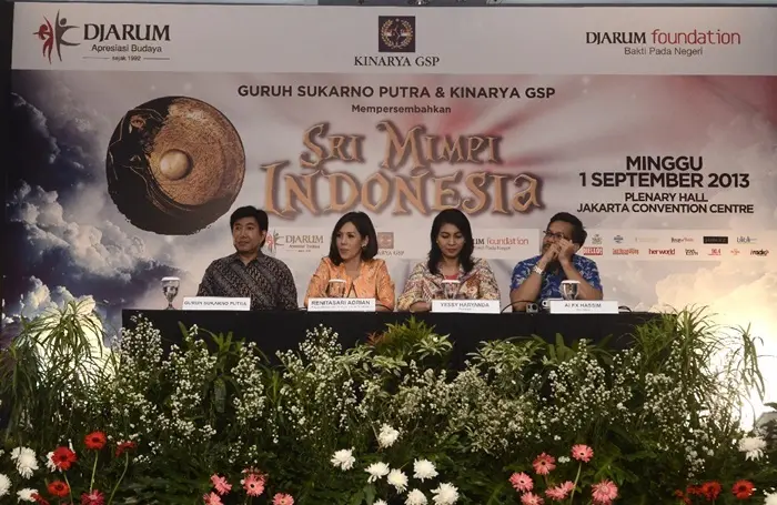 "Sri Dreams Indonesia" Press Conference 2013