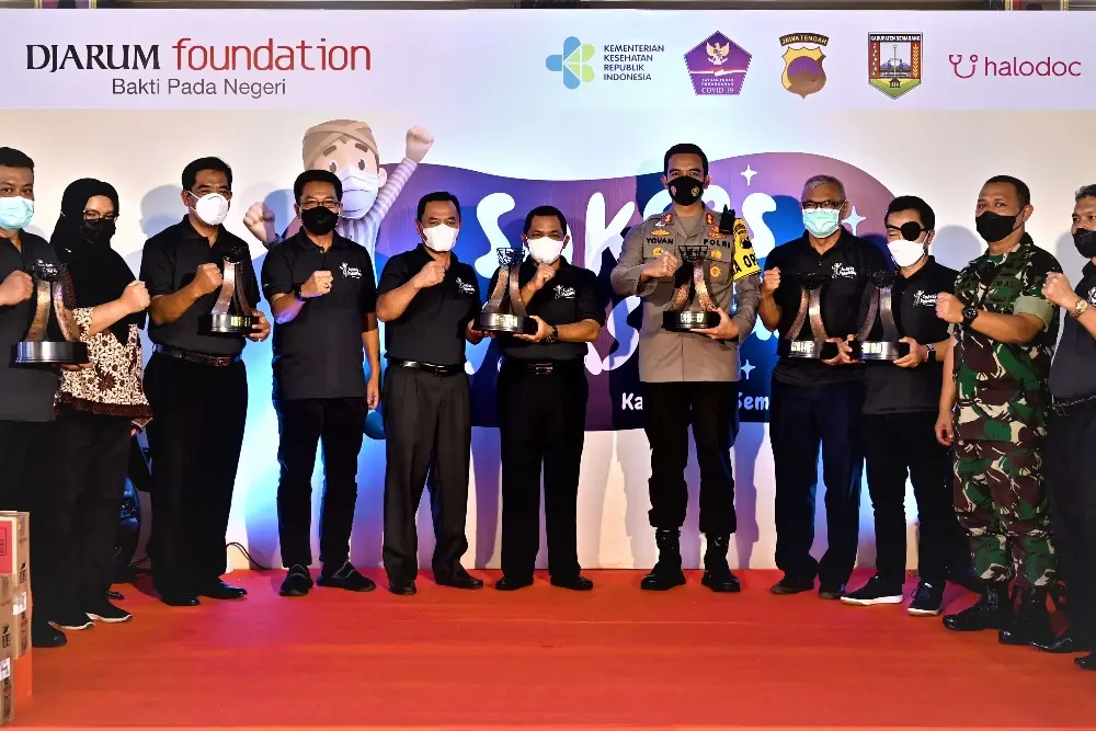 Semarang Regency Government & Djarum Foundation Appreciate Motorcycles and TV for Vaccination Program Participants