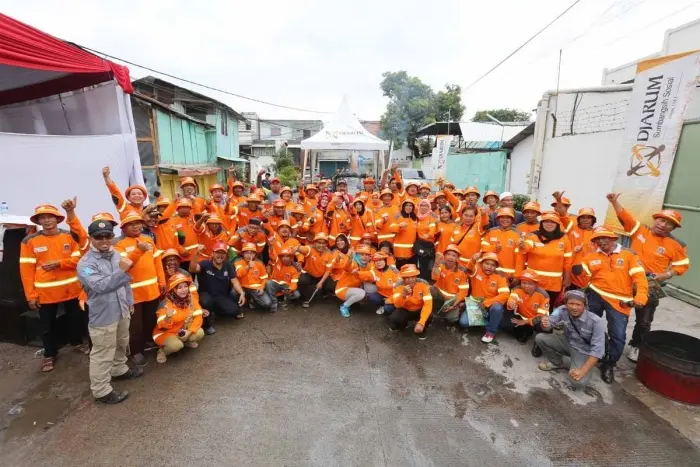 200 Fire Prevention Task Force in Pekojan Ready to Put Out the Fire
