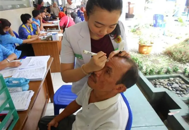 Free Cataract Surgery in Banjarnegara Closing 2015