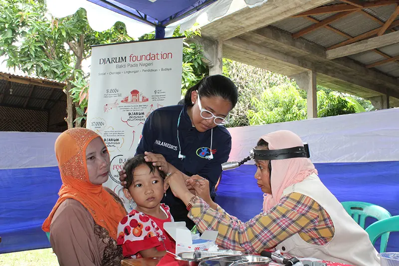 Invaded by Patients for Health Examination at the Asaifi Pancasila Sakti Lebak Siu Tegal Islamic Boarding School