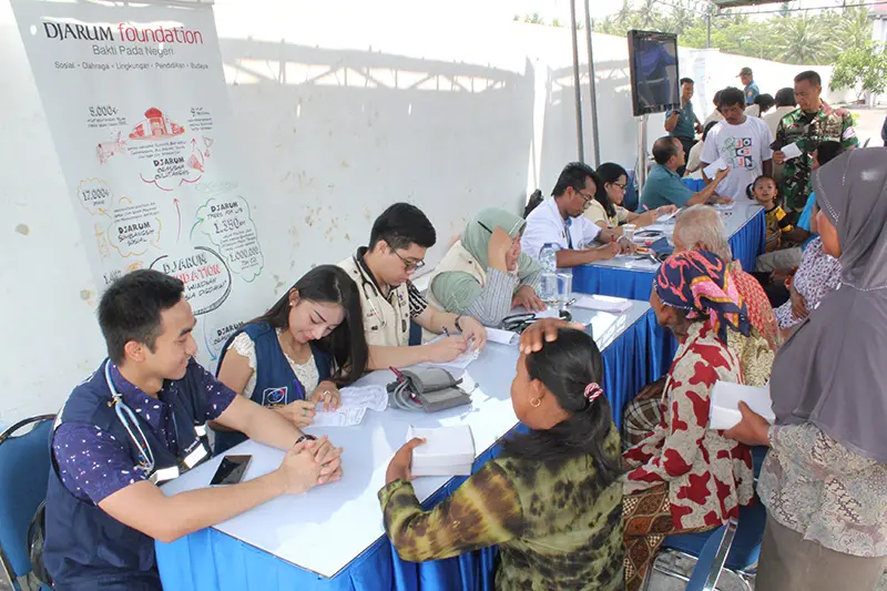 Five hundred Residents of Samas, Bantul Get Free Examination