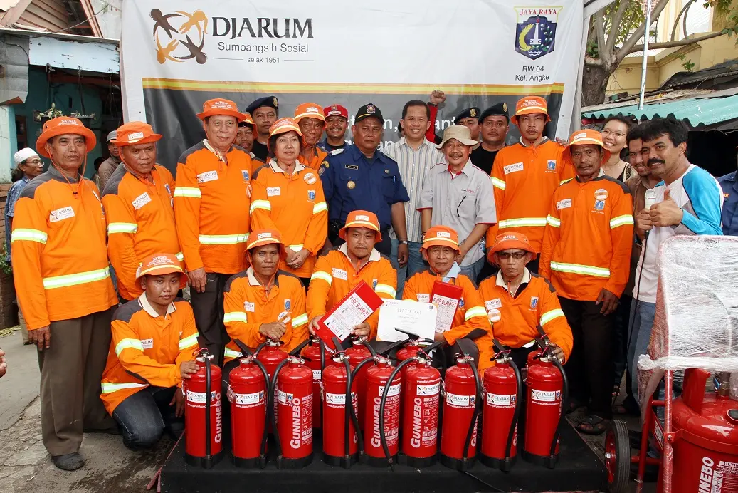 Social Contribution Djarum Foundation Forms 2nd Batch Fire Prevention Task Force for 2013