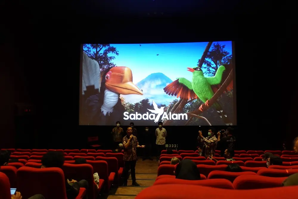 Sabda Alam Animated Music Video by Raden Umar Said Kudus Vocational School Students Steals Attention at the Balinale International Film Festival 2021