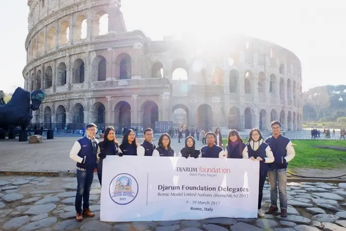 Djarum Foundation Delegation Wins Success in Rome Model United Nations 2017