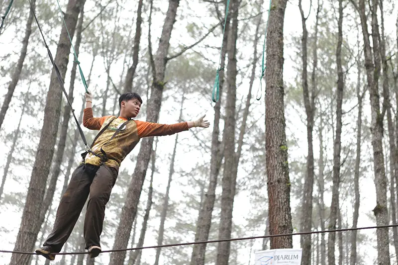 Focus. Don't Look Down!