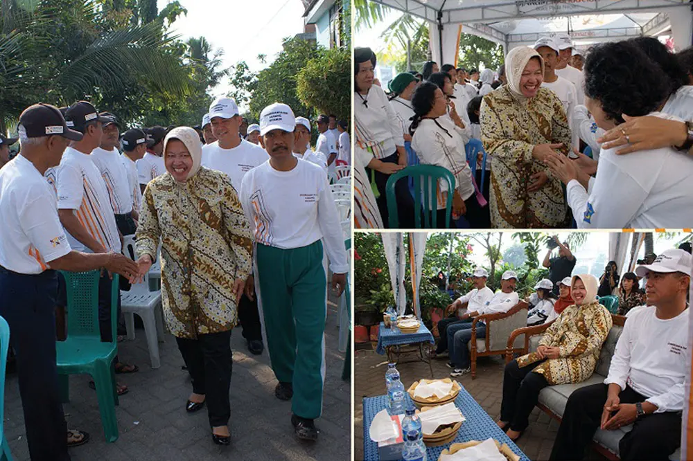 Residents of RW 07 Wonokromo Surabaya Enthusiastically Participate in PSN Activities