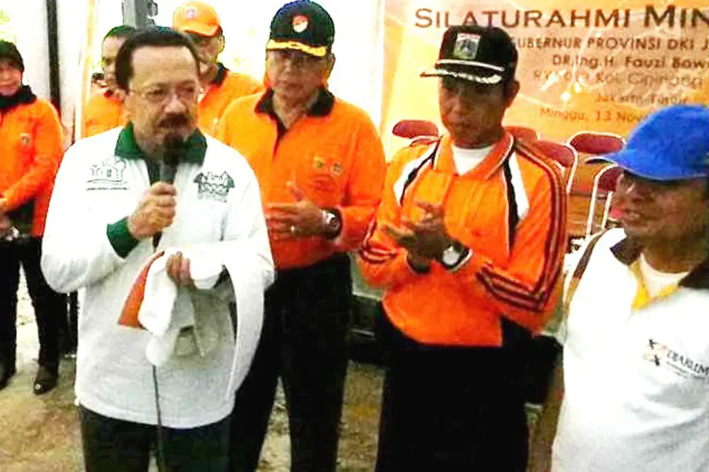 Fauzi Bowo Attends Sunday Morning Gathering with Djarum Foundation Social Contribution