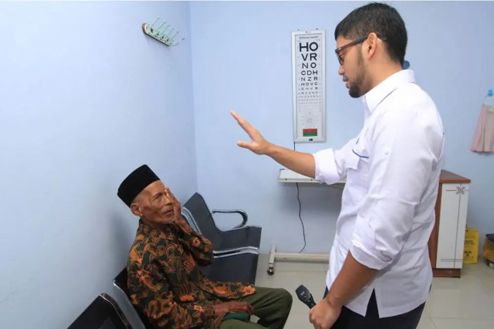 49 Patients Cured of Blindness