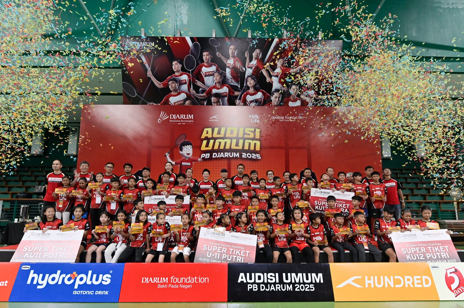 Win a Super Ticket, 50 Young Athletes Enter Quarantine at PB Djarum Dormitory