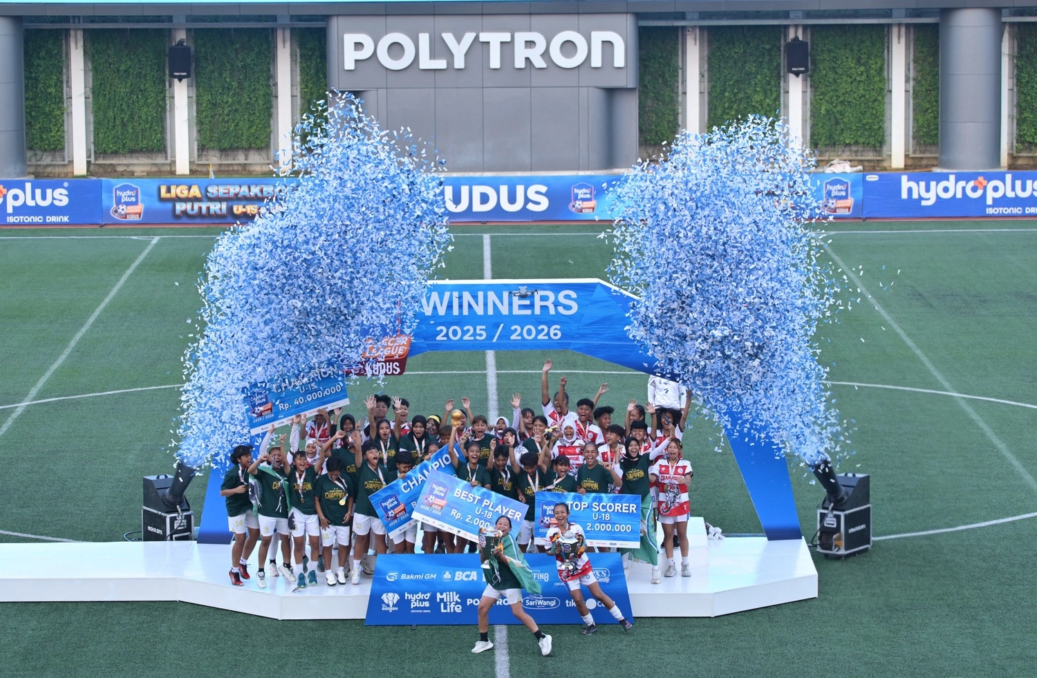 Tight Competition, Scorpion FC U-15 and Samba Persada Women U-18 Successfully Top the Standings