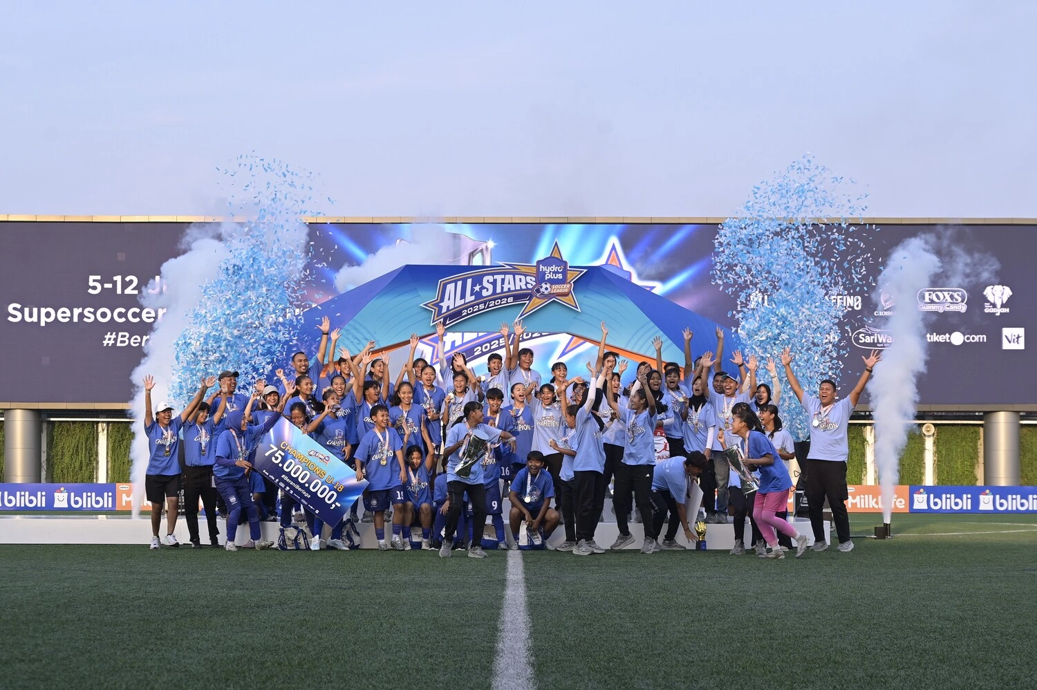 Goal Achieved: U-15 Champion, Persib Bandung Academy Takes the Top Podium in U-18