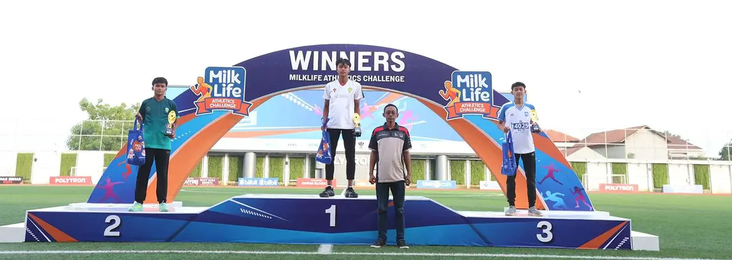 2,188 Young Athletes Compete in MilkLife Athletics Challenge Series 2, Kudus Encourages Athletic Regeneration