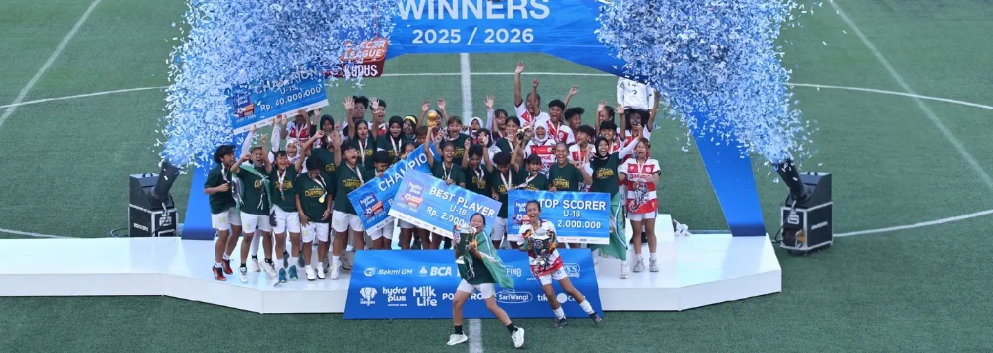 Tight Competition, Scorpion FC U-15 and Samba Persada Women U-18 Successfully Top the Standings
