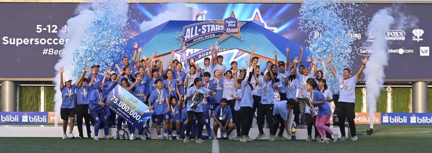 Goal Achieved: U-15 Champion, Persib Bandung Academy Takes the Top Podium in U-18