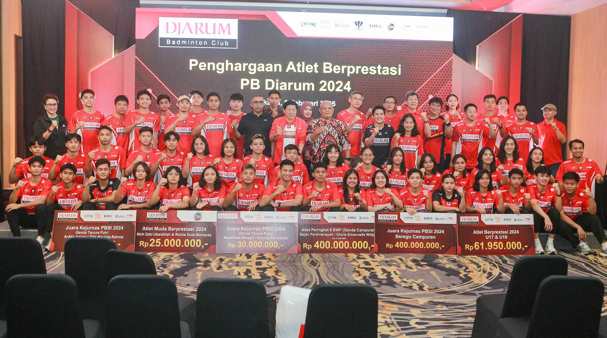 PENGHARGAAN ATLET BERPRESTASI PB DJARUM 2024