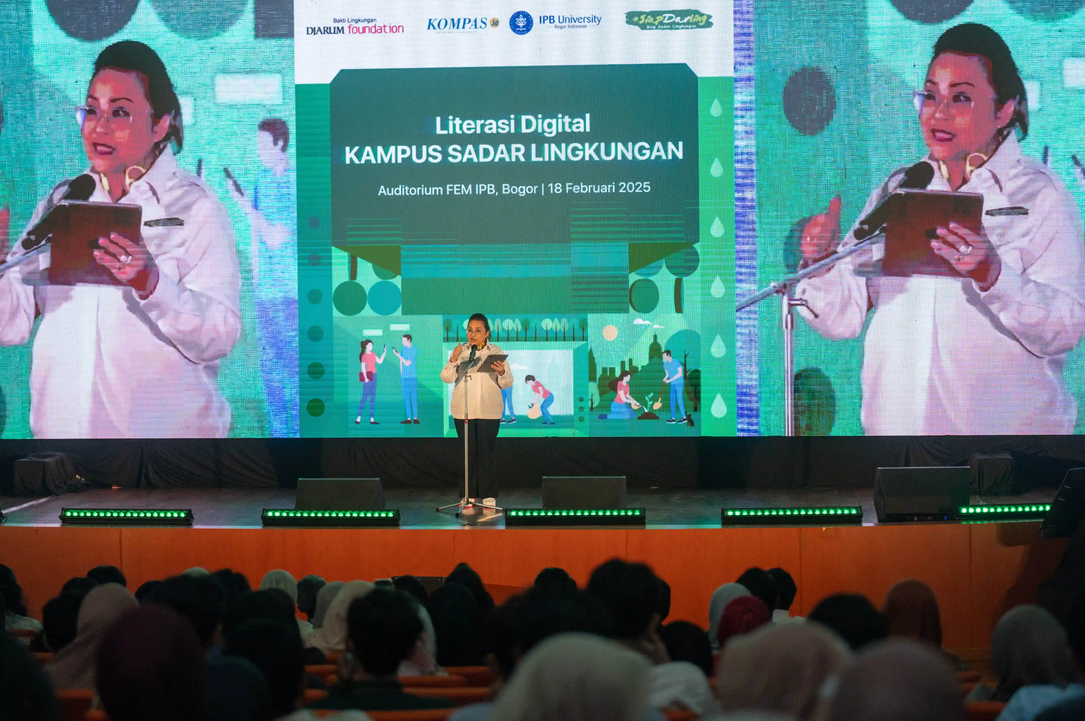 Dukung Mahasiswa Peduli Lingkungan, BLDF Gelar Literasi Digital di IPB